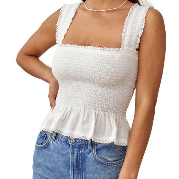 Reformation Tops - Reformation Oakleigh Top